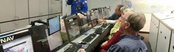State Museum Volunteers at the Challenger Center