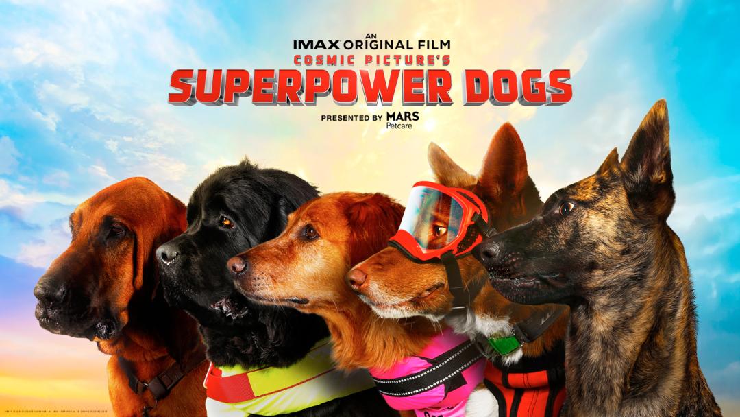 Movie poster for Superpower Dogs