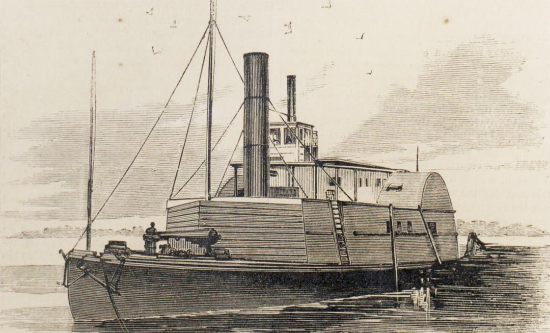 The C.S.S. Planter, a boat shown in the water.
